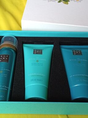 Ritual of Karma Turquoise Body Care Set New In Box